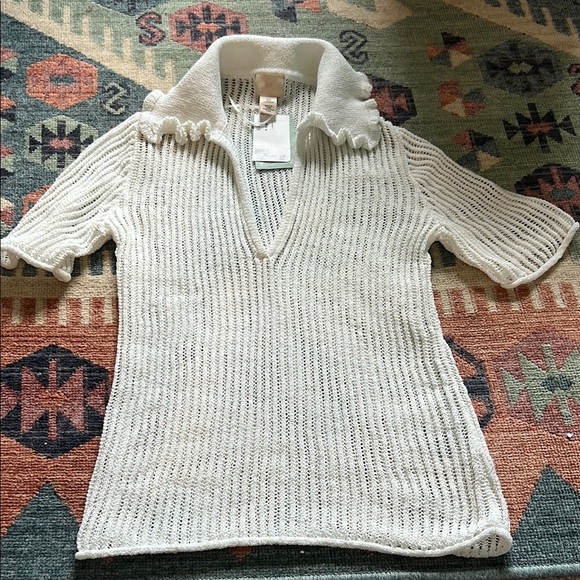 H&M White Knit Sweater - Picture 1 of 9